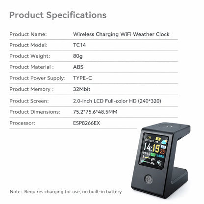 WiFi Weather Clock