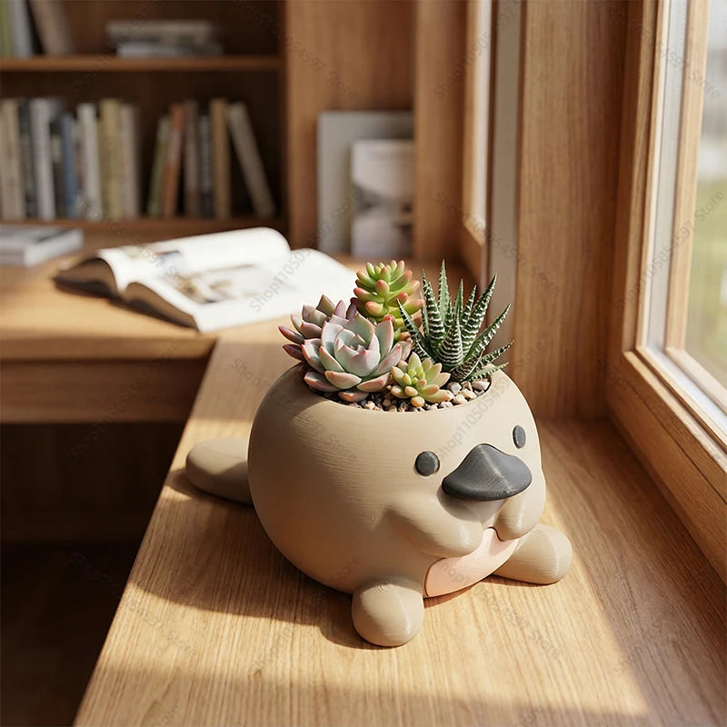 3D Platypus Planter