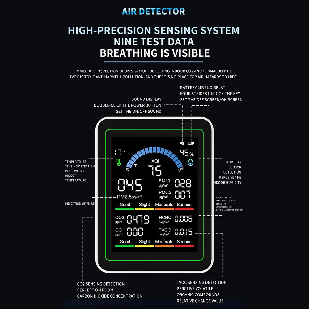 10-in-1 Air Monitor