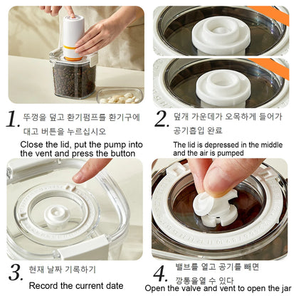 Vacuum Sealed Jar