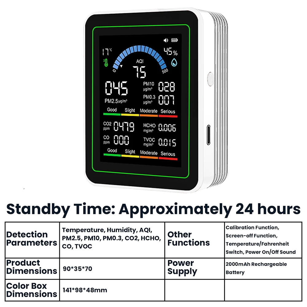 10-in-1 Air Monitor